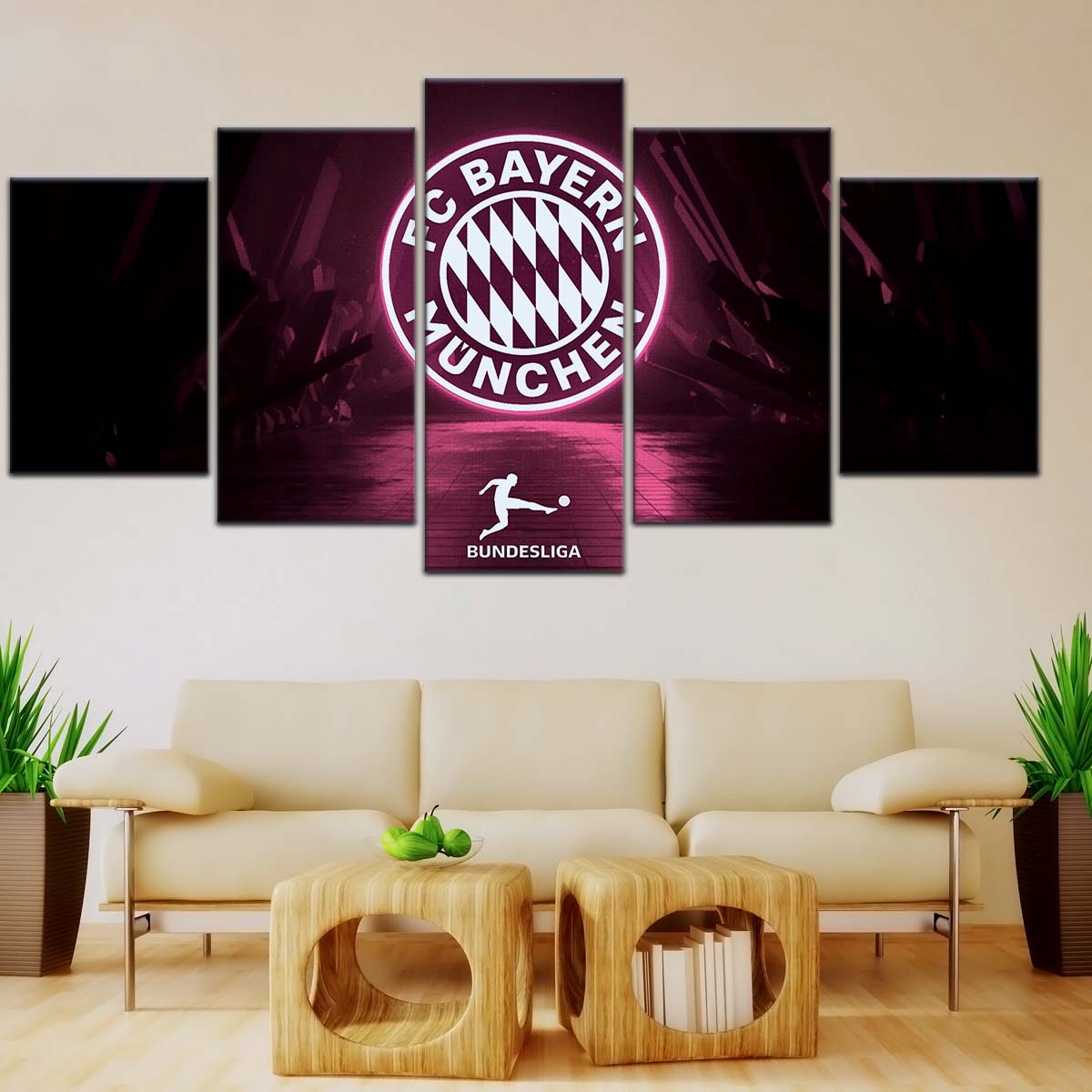 Soccer Wall Art - FB5030 - FC Bayern Munich - Soccer Poster - Soccer Canvas