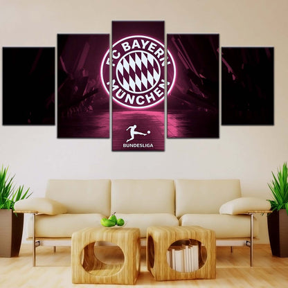 Soccer Wall Art - FB5030 - FC Bayern Munich - Soccer Poster - Soccer Canvas
