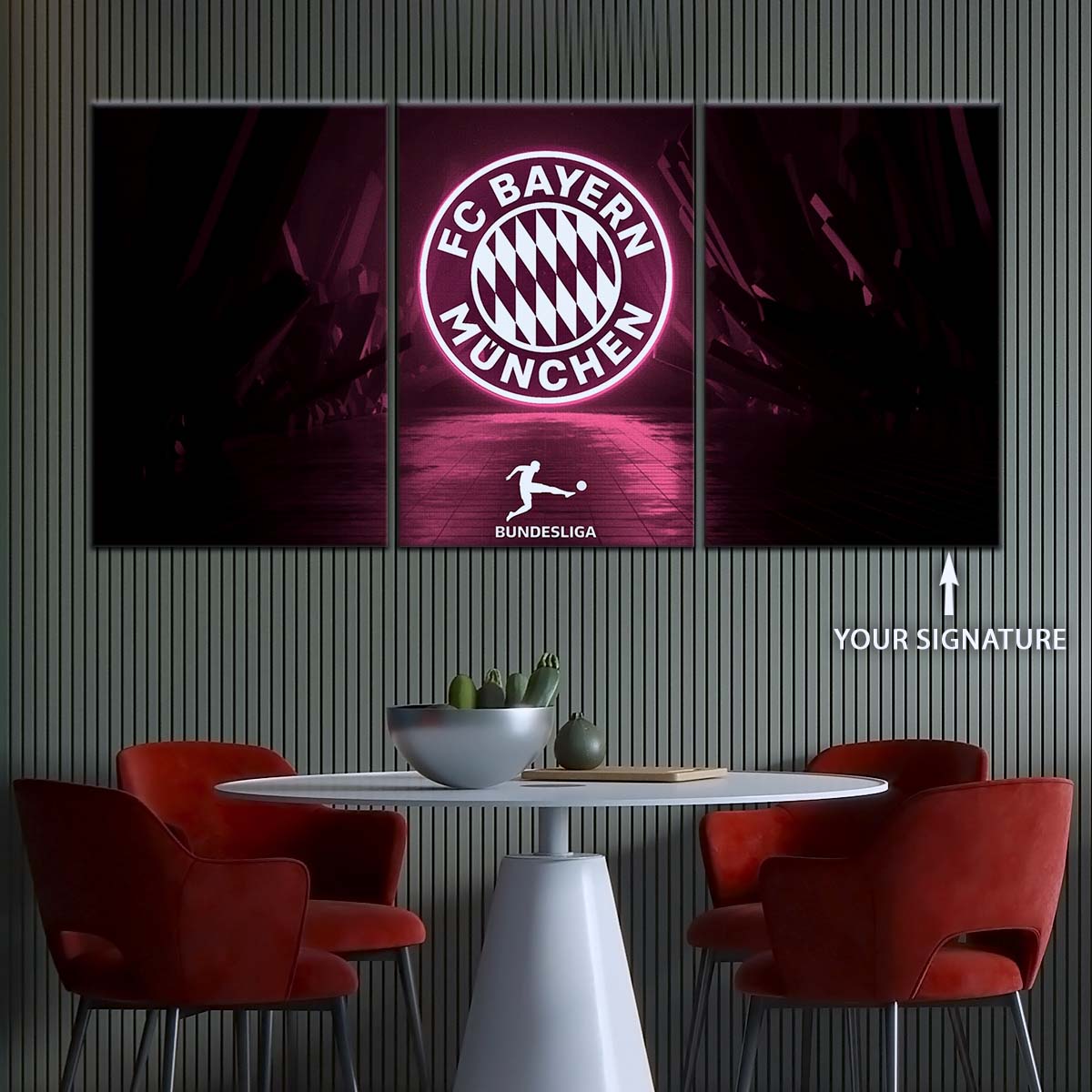 Soccer Wall Art - FB5030 - FC Bayern Munich - Soccer Poster - Soccer Canvas