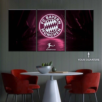 Soccer Wall Art - FB5030 - FC Bayern Munich - Soccer Poster - Soccer Canvas