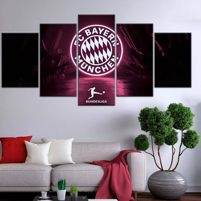 Soccer Wall Art - FB5030 - FC Bayern Munich - Soccer Poster - Soccer Canvas
