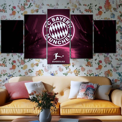 Soccer Wall Art - FB5030 - FC Bayern Munich - Soccer Poster - Soccer Canvas