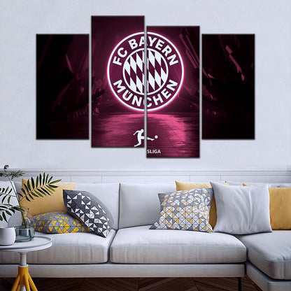 Soccer Wall Art - FB5030 - FC Bayern Munich - Soccer Poster - Soccer Canvas