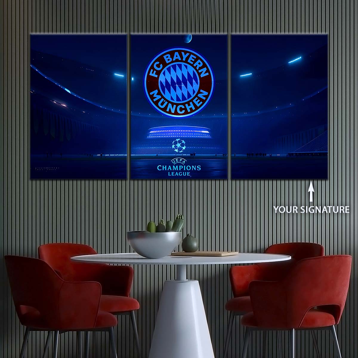 Soccer Wall Art - FB5031 - FC Bayern Munich - Soccer Poster - Soccer Canvas