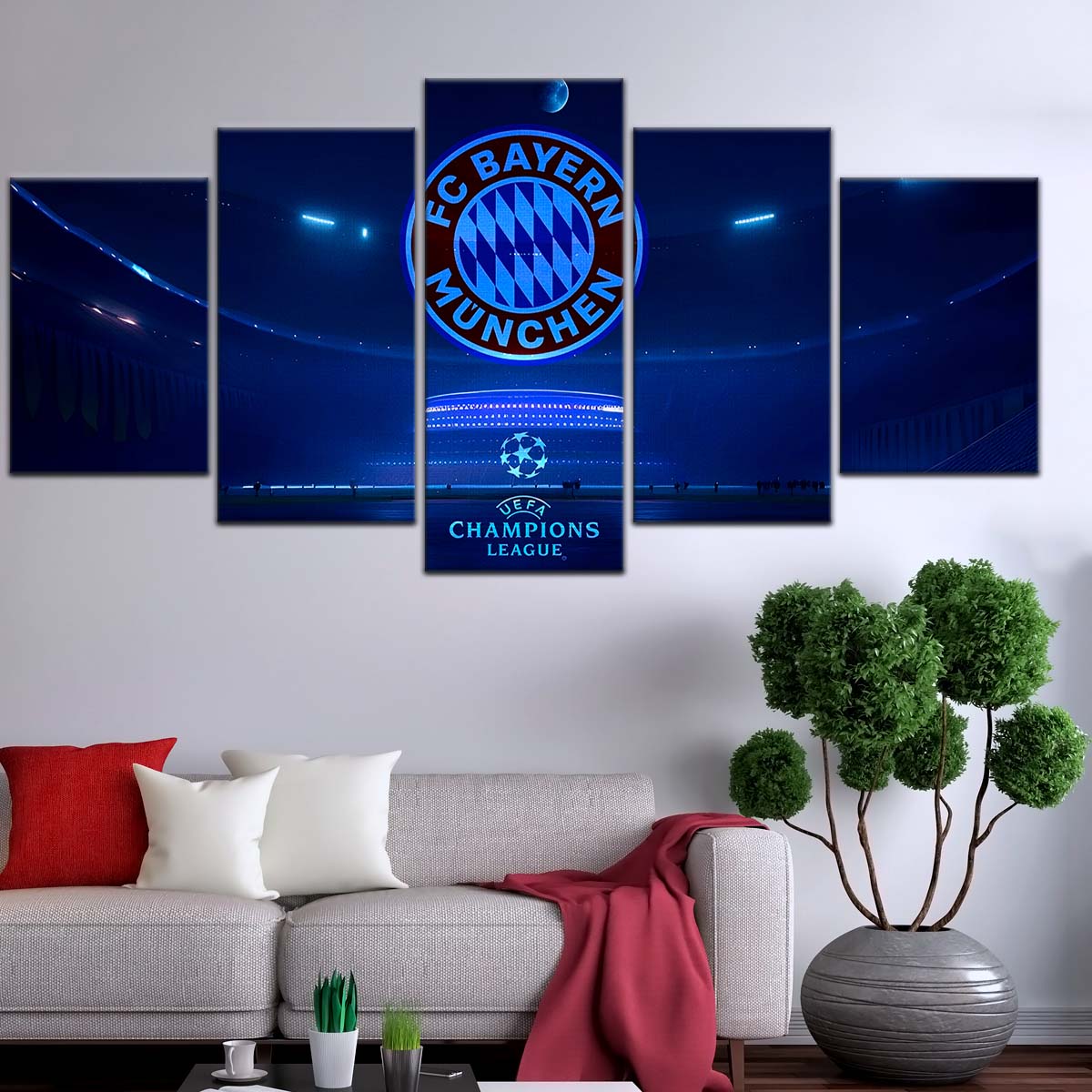 Soccer Wall Art - FB5031 - FC Bayern Munich - Soccer Poster - Soccer Canvas