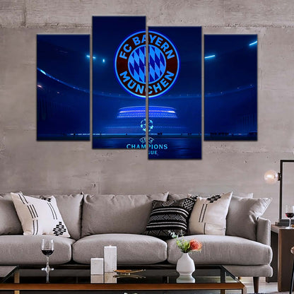 Soccer Wall Art - FB5031 - FC Bayern Munich - Soccer Poster - Soccer Canvas