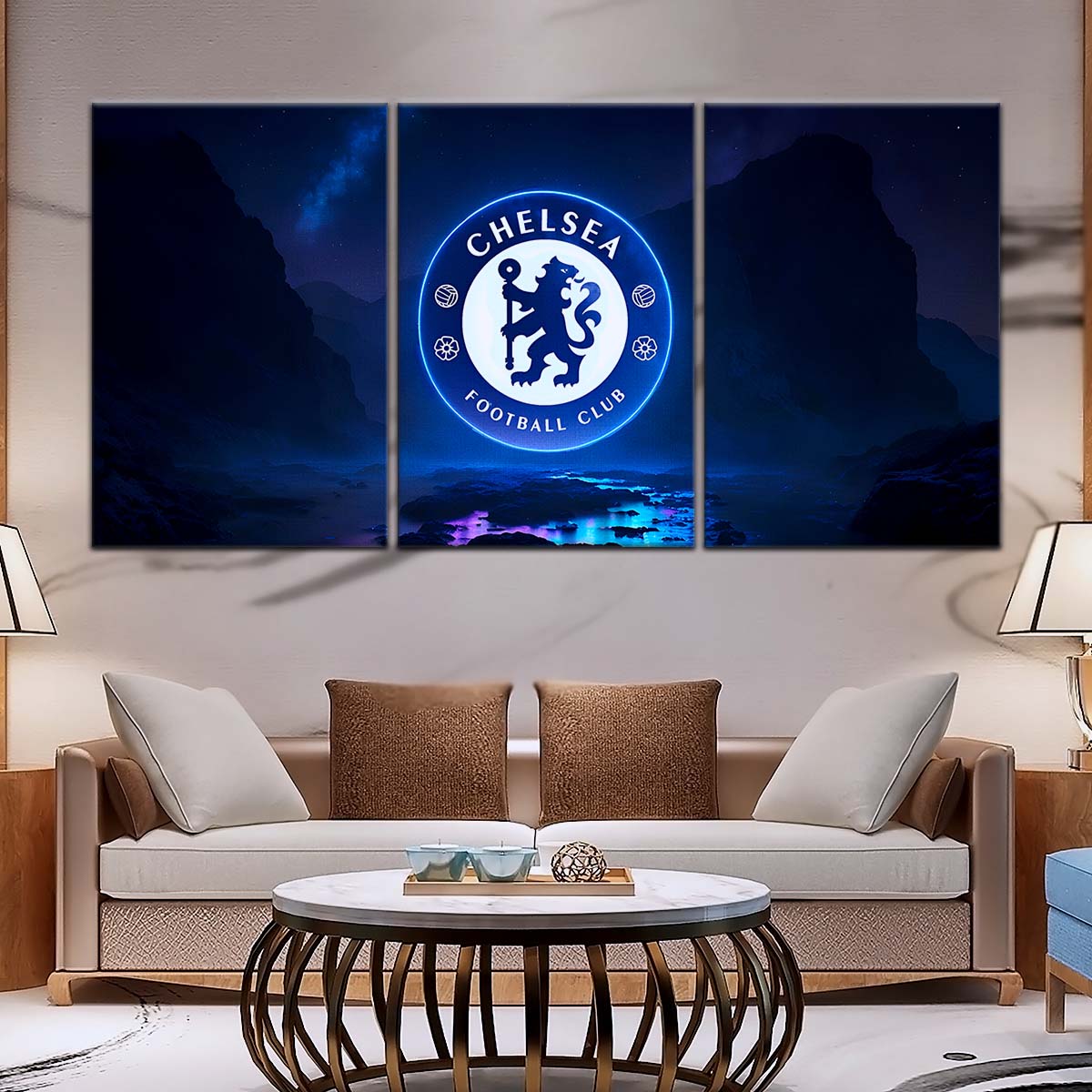 Soccer Wall Art - FB5032 - Chelsea FC - Soccer Poster - Soccer Canvas