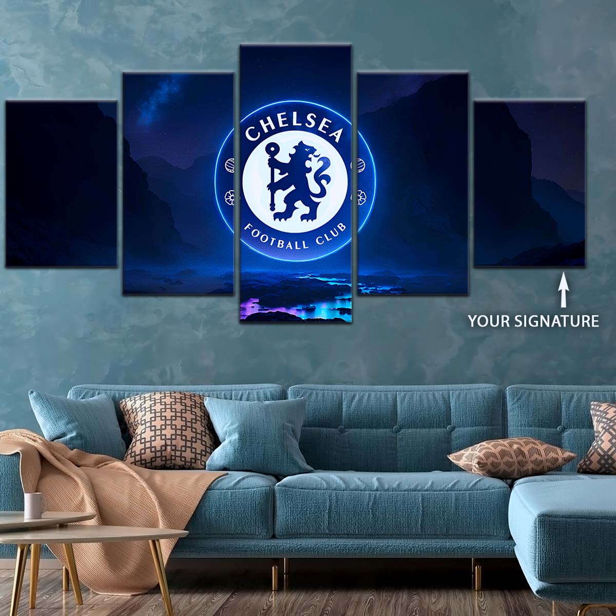 Soccer Wall Art - FB5032 - Chelsea FC - Soccer Poster - Soccer Canvas