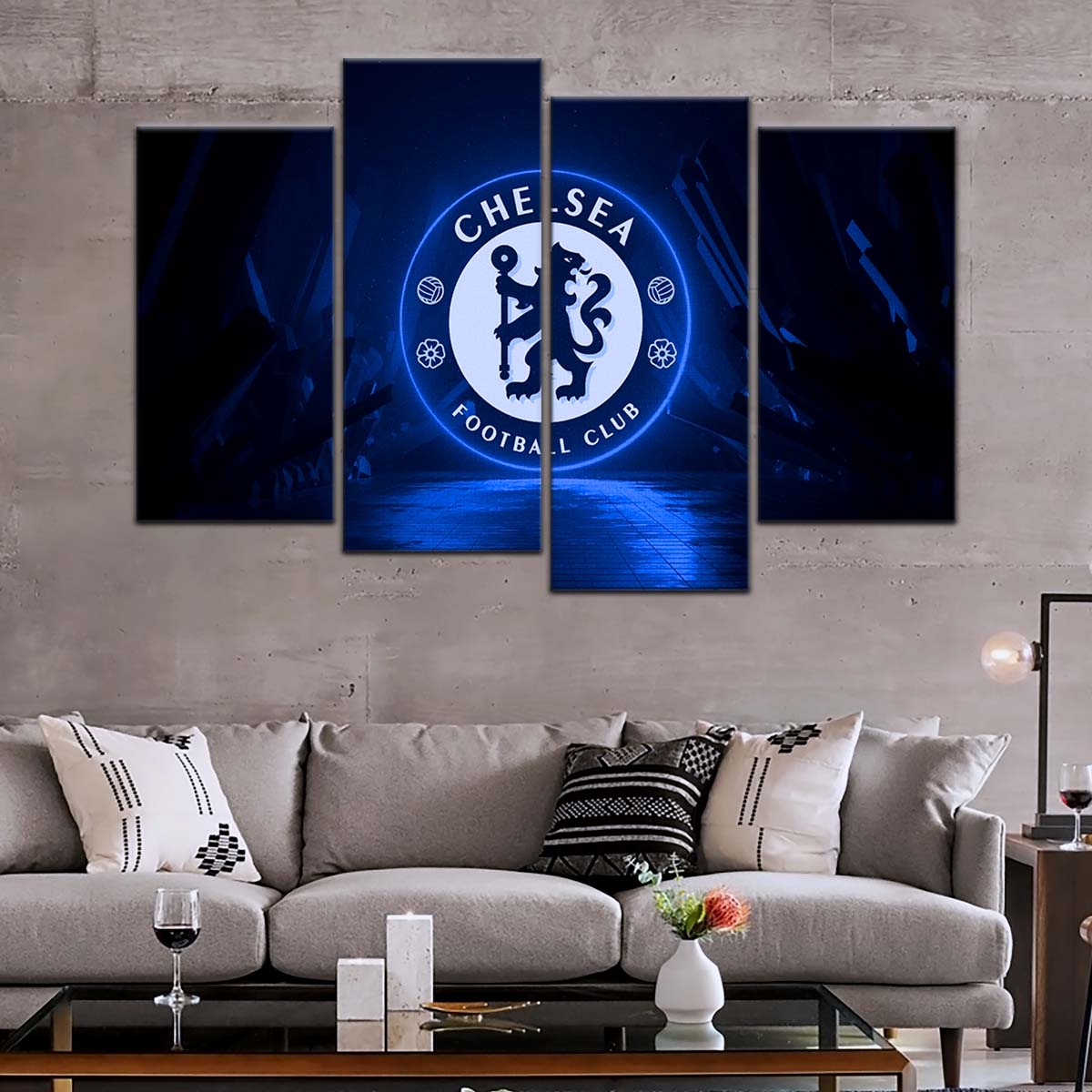Soccer Wall Art - FB5033 - Chelsea FC - Soccer Poster - Soccer Canvas