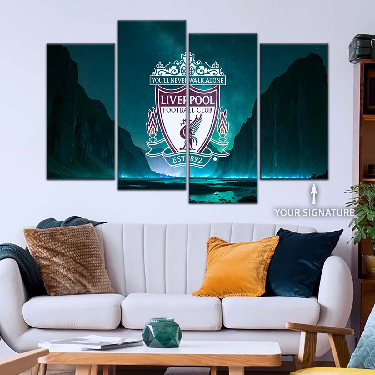 Soccer Wall Art - FB5034 - Liverpool FC - Soccer Poster - Soccer Canvas