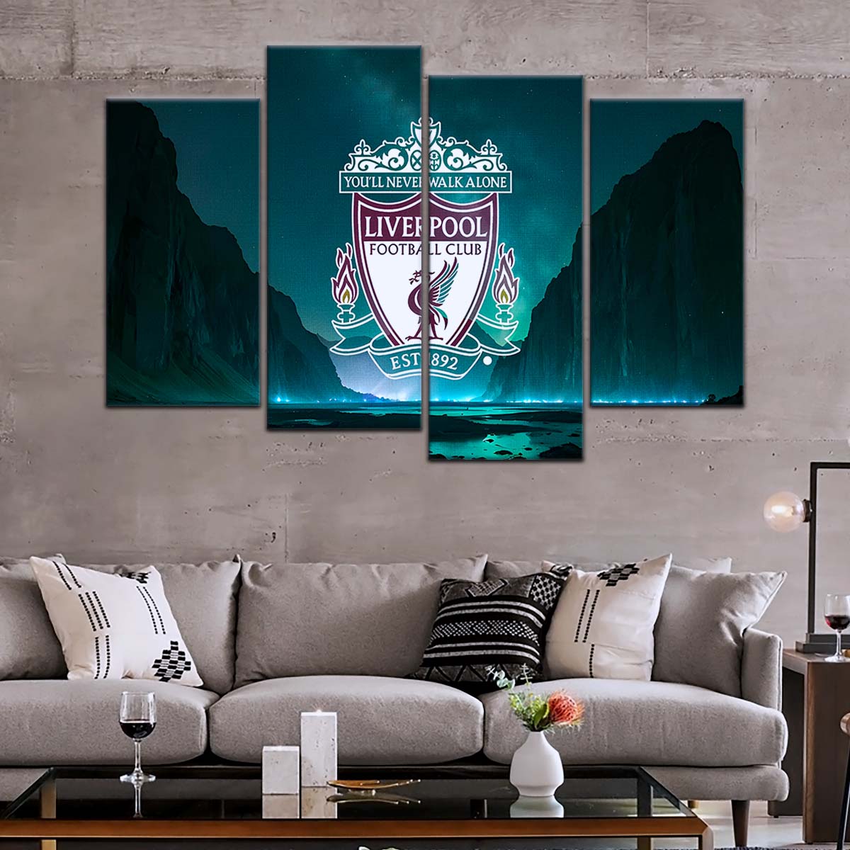 Soccer Wall Art - FB5034 - Liverpool FC - Soccer Poster - Soccer Canvas