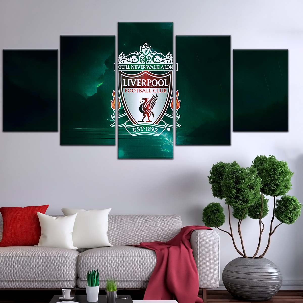Soccer Wall Art - FB5036 - Liverpool FC - Soccer Poster - Soccer Canvas