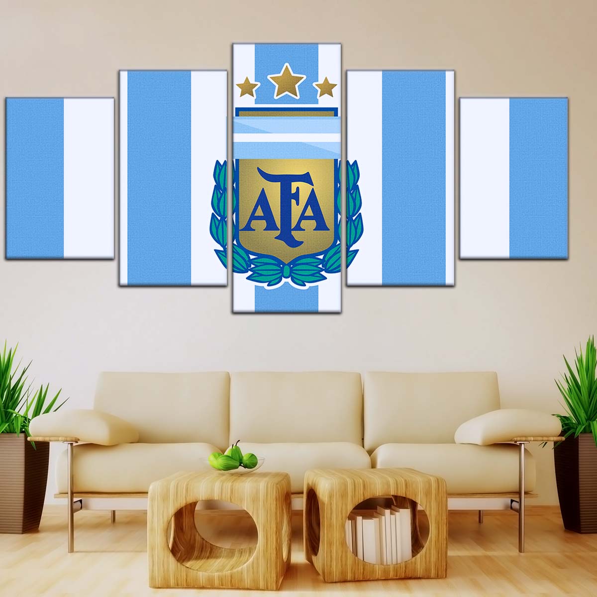 Soccer Wall Art - FB5037 - Argentina - National Football Team - Soccer Poster - Soccer Canvas