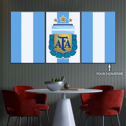 Soccer Wall Art - FB5037 - Argentina - National Football Team - Soccer Poster - Soccer Canvas