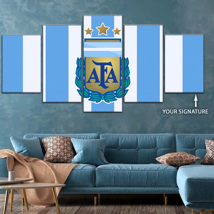 Soccer Wall Art - FB5037 - Argentina - National Football Team - Soccer Poster - Soccer Canvas