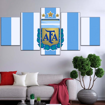 Soccer Wall Art - FB5037 - Argentina - National Football Team - Soccer Poster - Soccer Canvas