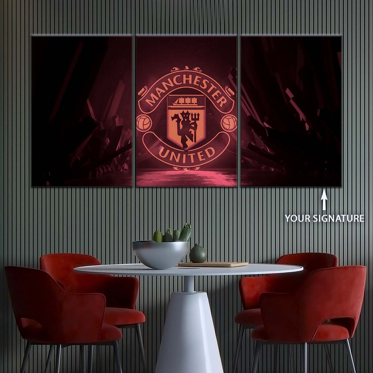 Soccer Wall Art - FB5041 - Manchester United FC - Soccer Poster - Soccer Canvas