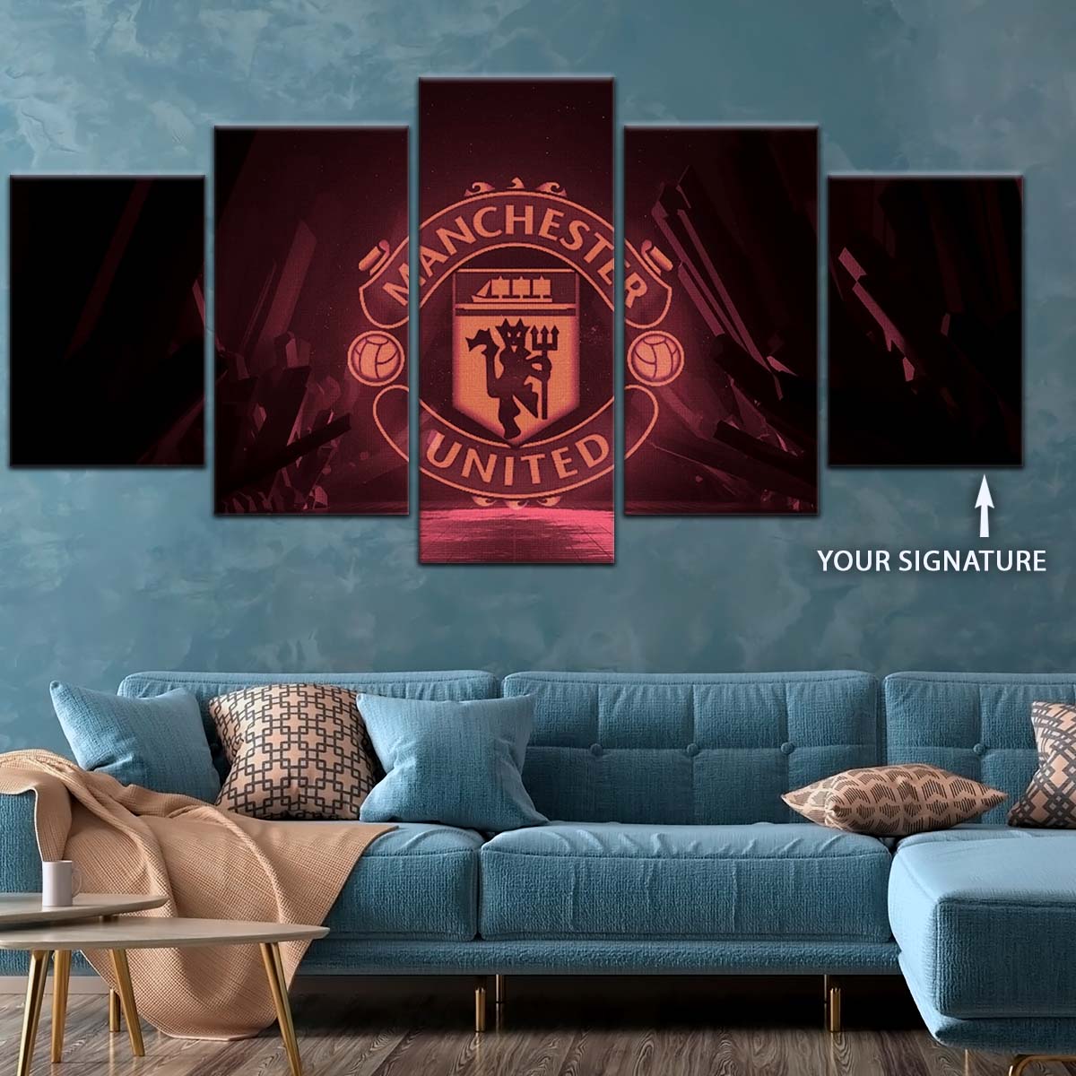Soccer Wall Art - FB5041 - Manchester United FC - Soccer Poster - Soccer Canvas