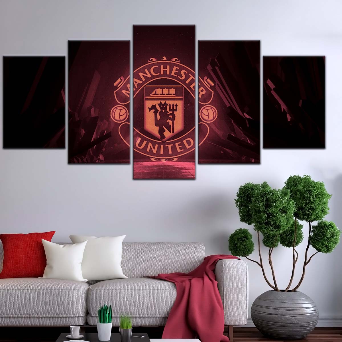 Soccer Wall Art - FB5041 - Manchester United FC - Soccer Poster - Soccer Canvas