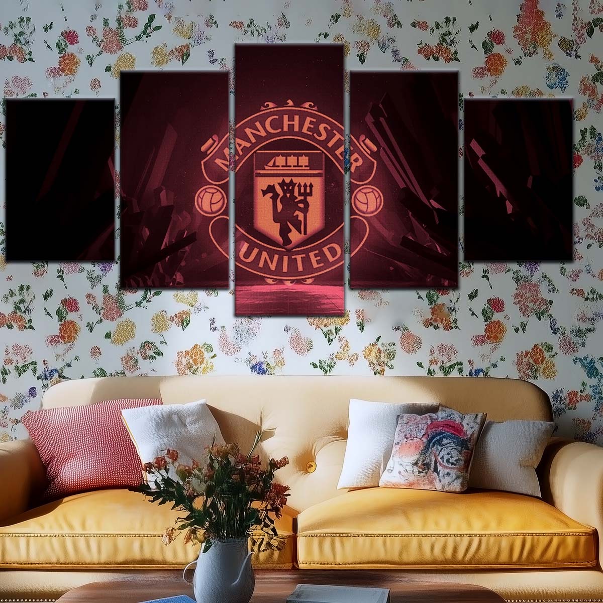 Soccer Wall Art - FB5041 - Manchester United FC - Soccer Poster - Soccer Canvas