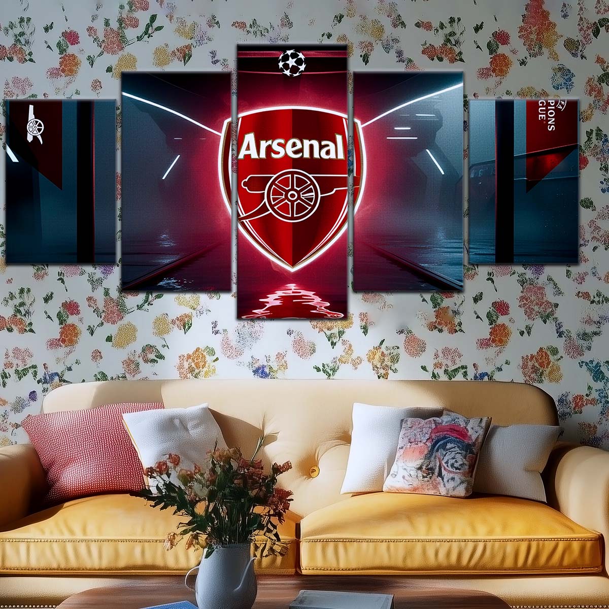 Soccer Wall Art - FB5043 - Arsenal FC - Soccer Poster - Soccer Canvas