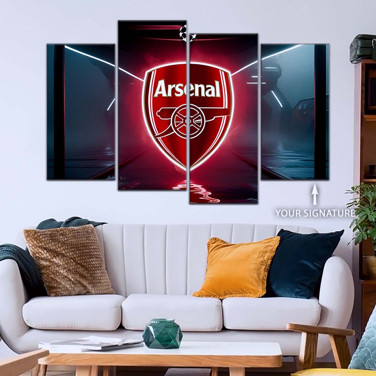 Soccer Wall Art - FB5043 - Arsenal FC - Soccer Poster - Soccer Canvas