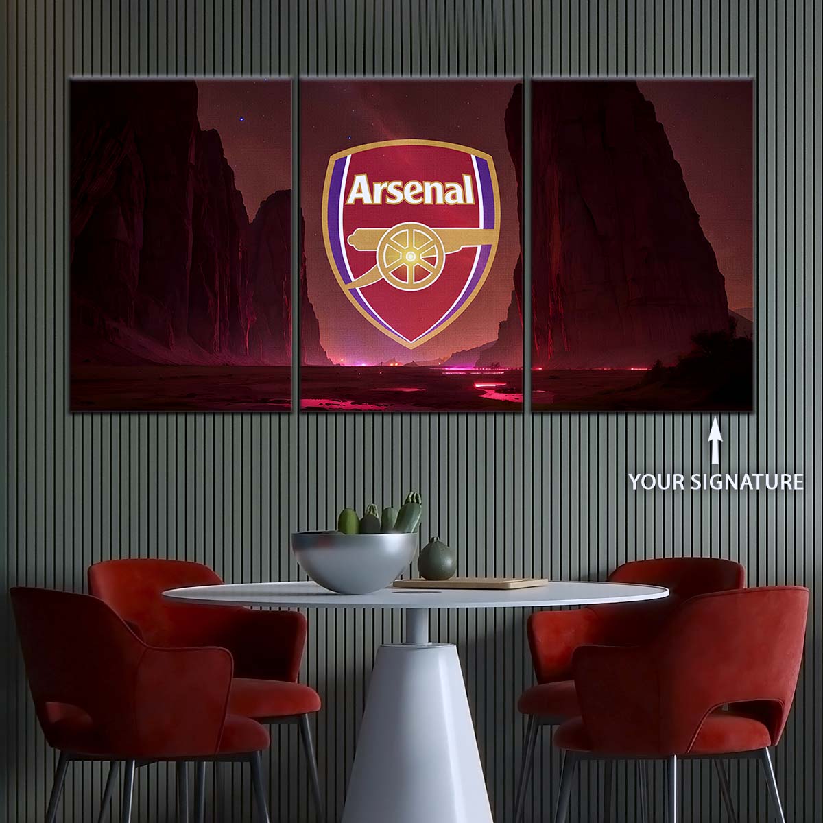 Soccer Wall Art - FB5044 - Arsenal FC - Soccer Poster - Soccer Canvas