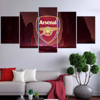 Soccer Wall Art - FB5044 - Arsenal FC - Soccer Poster - Soccer Canvas