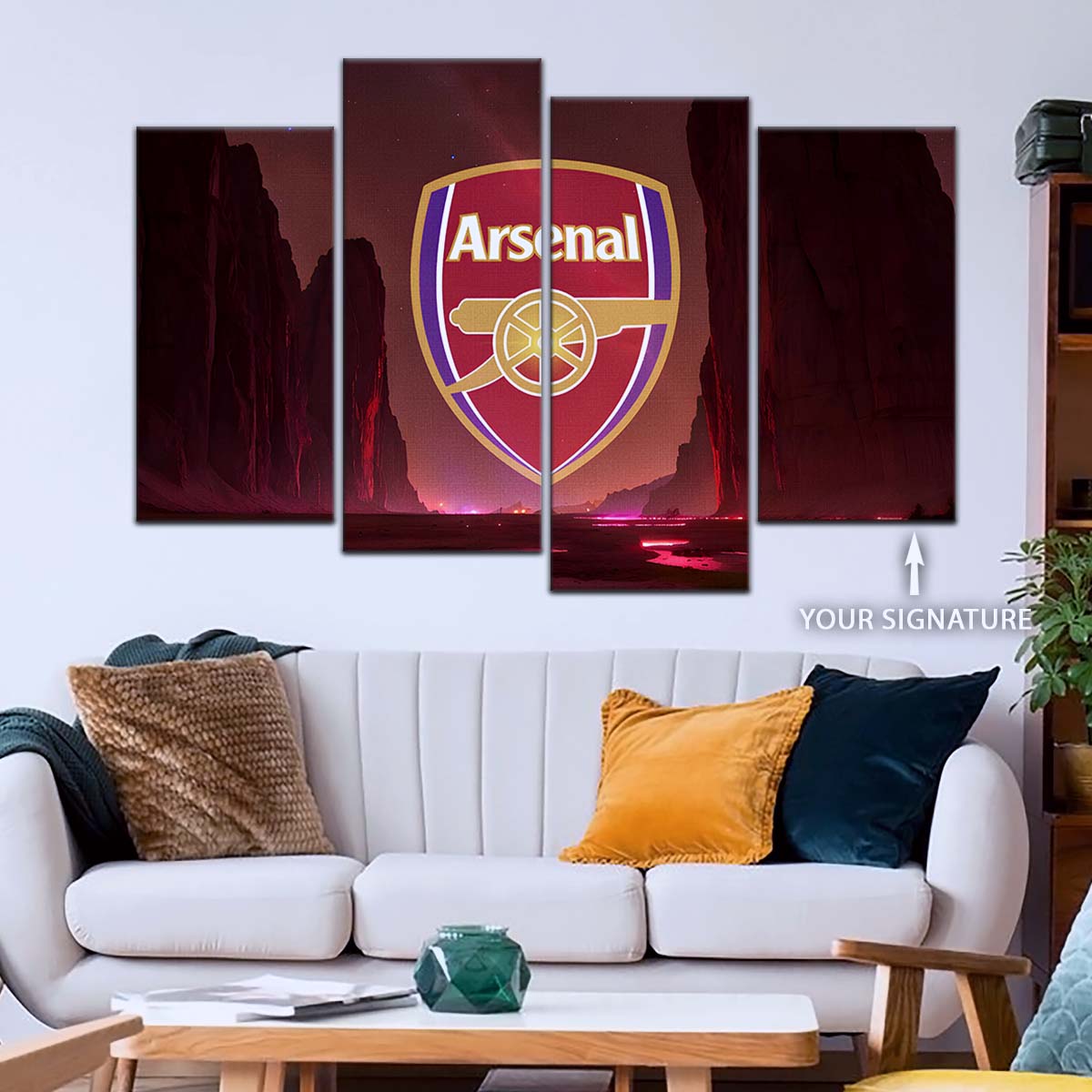 Soccer Wall Art - FB5044 - Arsenal FC - Soccer Poster - Soccer Canvas