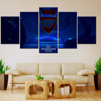 Soccer Wall Art - FB5046 - Champions League Arsenal FC - Soccer Poster - Soccer Canvas