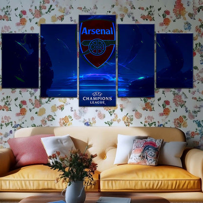 Soccer Wall Art - FB5046 - Champions League Arsenal FC - Soccer Poster - Soccer Canvas