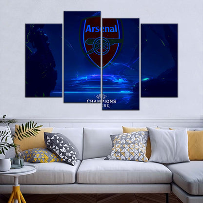 Soccer Wall Art - FB5046 - Champions League Arsenal FC - Soccer Poster - Soccer Canvas