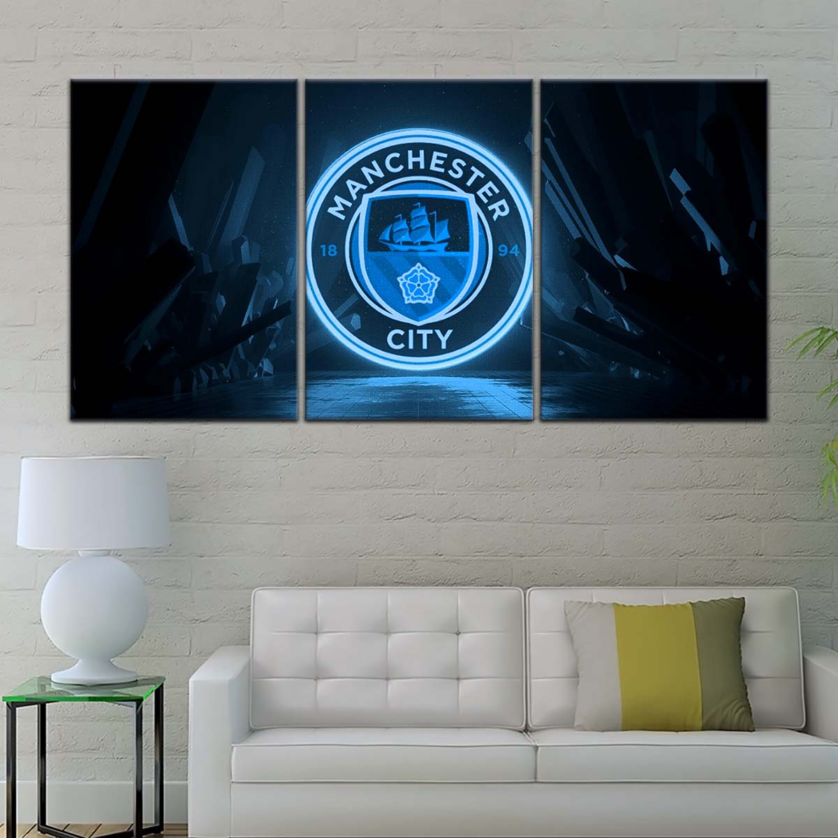 Soccer Wall Art - FB5049 - Manchester City FC - Soccer Poster - Soccer Canvas