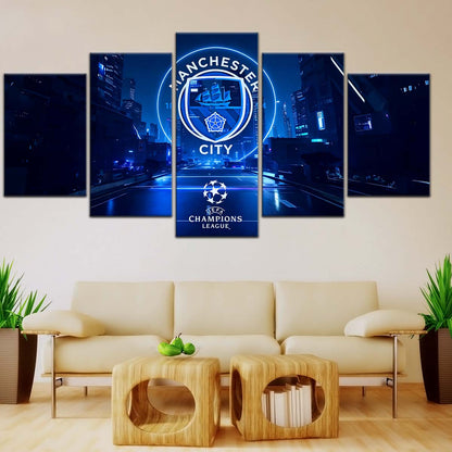 Soccer Wall Art - FB5051 - Winner Manchester City (2023) - Soccer Poster - Soccer Canvas