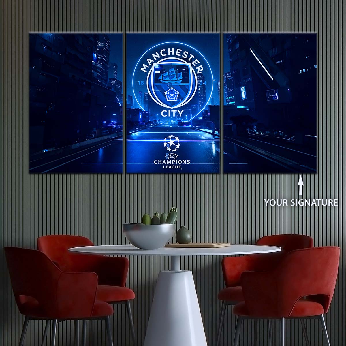 Soccer Wall Art - FB5051 - Winner Manchester City (2023) - Soccer Poster - Soccer Canvas