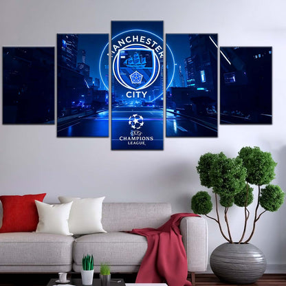 Soccer Wall Art - FB5051 - Winner Manchester City (2023) - Soccer Poster - Soccer Canvas