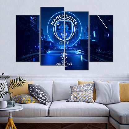 Soccer Wall Art - FB5051 - Winner Manchester City (2023) - Soccer Poster - Soccer Canvas