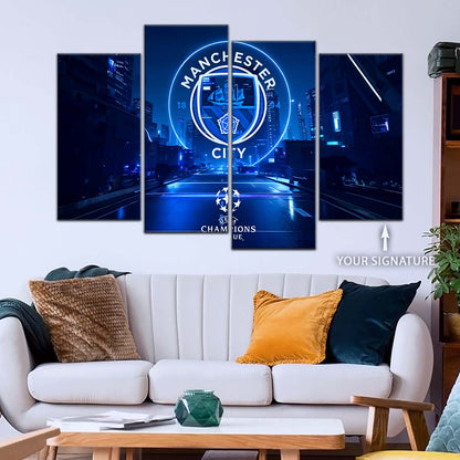 Soccer Wall Art - FB5051 - Winner Manchester City (2023) - Soccer Poster - Soccer Canvas