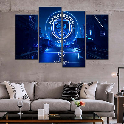 Soccer Wall Art - FB5051 - Winner Manchester City (2023) - Soccer Poster - Soccer Canvas