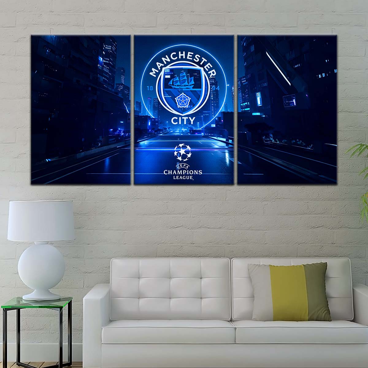 Soccer Wall Art - FB5051 - Winner Manchester City (2023) - Soccer Poster - Soccer Canvas