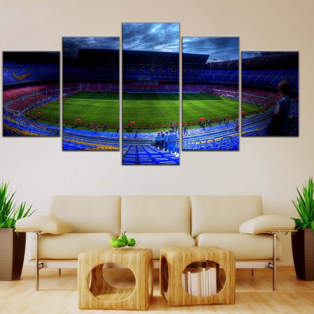 Soccer Wall Art - FB5053 - Epic FC Barcelona Stadium - A Stunning Sports Experience - Soccer Poster - Soccer Canvas