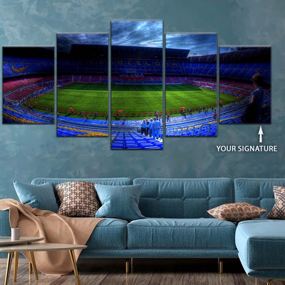 Soccer Wall Art - FB5053 - Epic FC Barcelona Stadium - A Stunning Sports Experience - Soccer Poster - Soccer Canvas