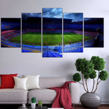 Soccer Wall Art - FB5053 - Epic FC Barcelona Stadium - A Stunning Sports Experience - Soccer Poster - Soccer Canvas