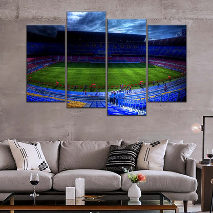 Soccer Wall Art - FB5053 - Epic FC Barcelona Stadium - A Stunning Sports Experience - Soccer Poster - Soccer Canvas