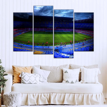 Soccer Wall Art - FB5053 - Epic FC Barcelona Stadium - A Stunning Sports Experience - Soccer Poster - Soccer Canvas