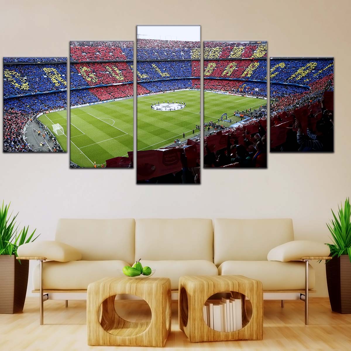 Soccer Wall Art - FB5054 - Epic FC Barcelona Stadium - The Heart of Sports Passion - Soccer Poster - Soccer Canvas
