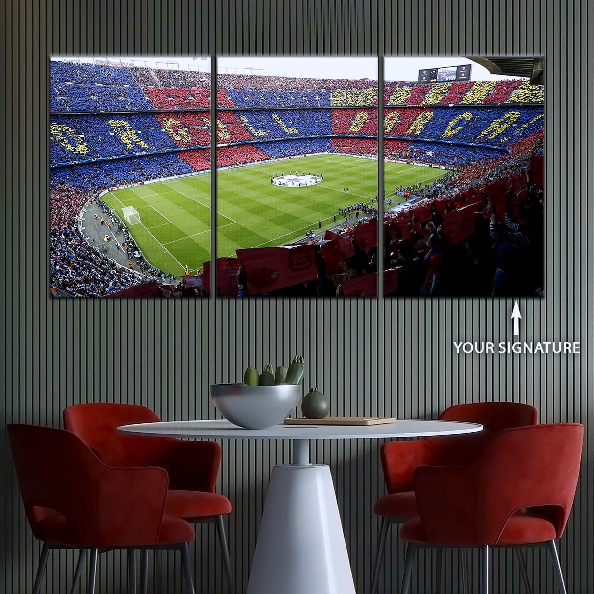 Soccer Wall Art - FB5054 - Epic FC Barcelona Stadium - The Heart of Sports Passion - Soccer Poster - Soccer Canvas