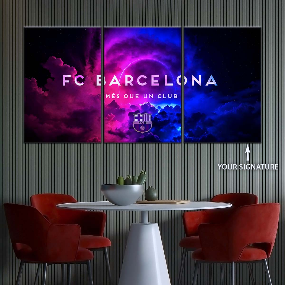 Soccer Wall Art - FB5055 - FC Barcelona - Soccer Poster - Soccer Canvas