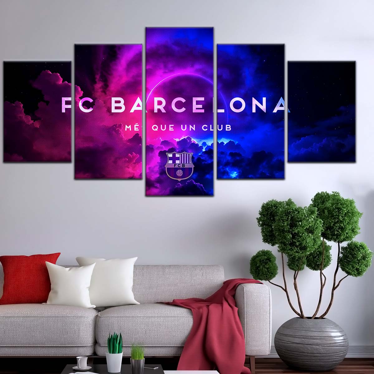 Soccer Wall Art - FB5055 - FC Barcelona - Soccer Poster - Soccer Canvas