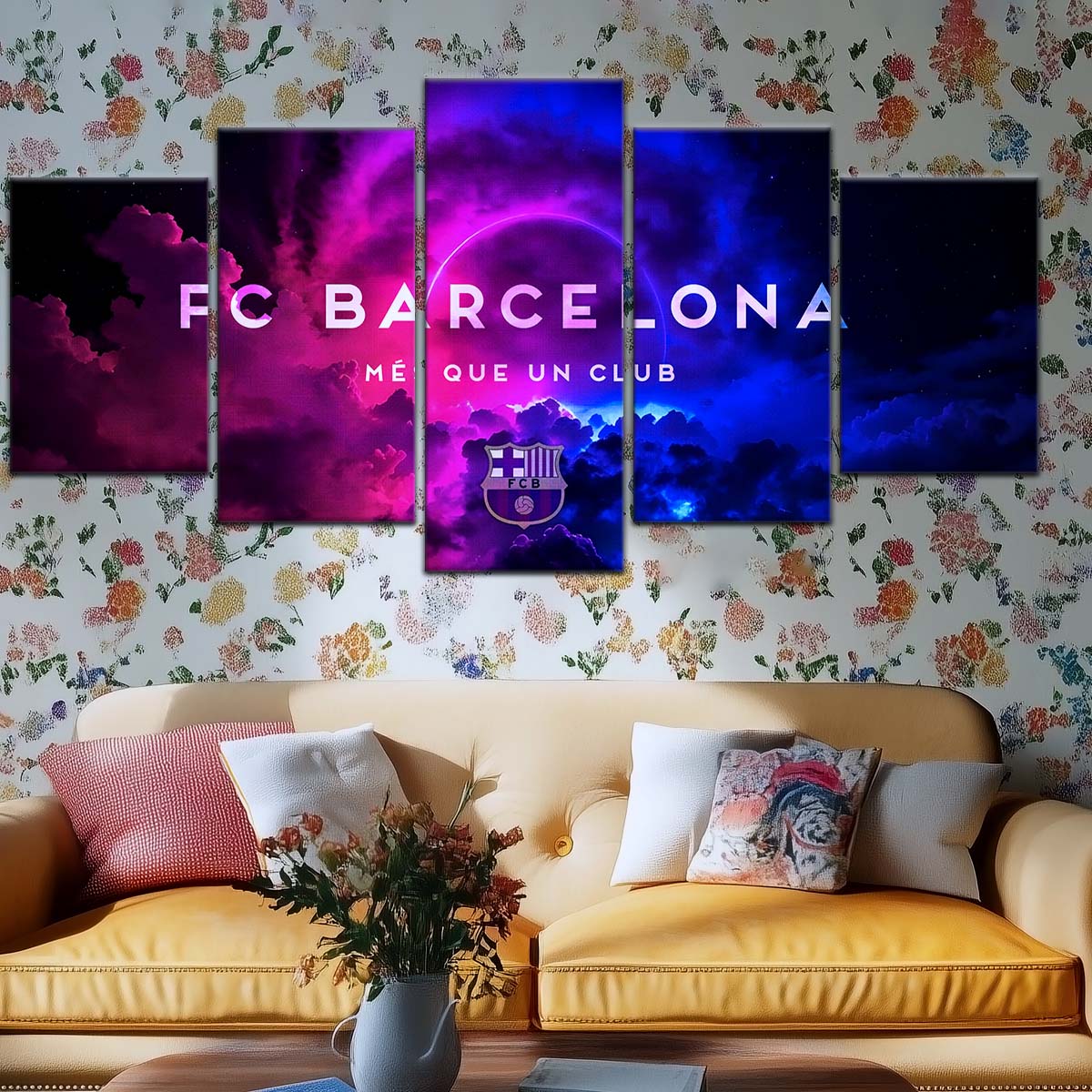 Soccer Wall Art - FB5055 - FC Barcelona - Soccer Poster - Soccer Canvas